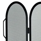 Łapacz iskier z 6 drzwiczkami wykonanymi z metalu Made in Italy - Koń Viadurini