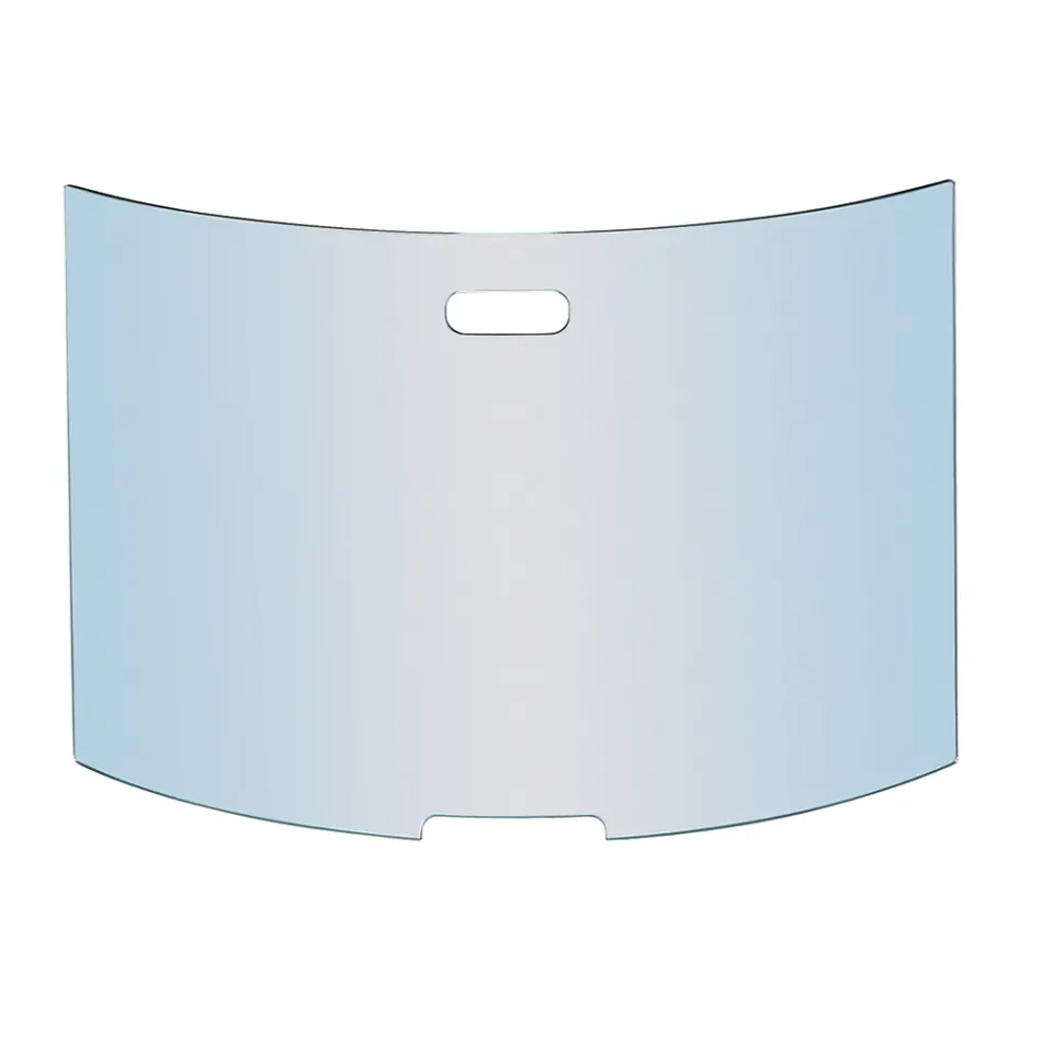 Zakrzywiony, hartowany kryształowy łapacz iskier Made in Italy - Zafu Viadurini