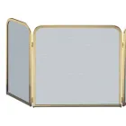 Łapacz iskier z mosiądzu i czarnej siatki w różnych rozmiarach Made in Italy - Iguana Viadurini