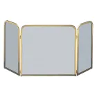 Łapacz iskier z mosiądzu i czarnej siatki w różnych rozmiarach Made in Italy - Iguana Viadurini