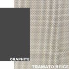 Aluminiowy i tekstylny parasol przeciwsłoneczny - Danube Viadurini