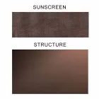 Parasol materiałowy ze strukturą aluminiową - Emma Sunscreen firmy Varaschin Viadurini