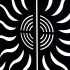 Zakrzywiona osłona pieca z 2 metalowymi drzwiczkami Made in Italy - Kaczka Viadurini