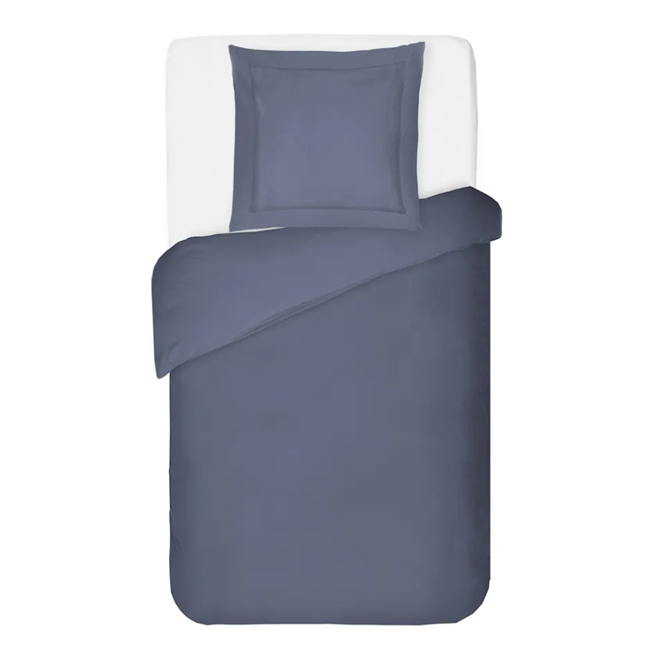 Komplet poszewek na kołdrę z satyny bawełnianej 100% i 1 poszewką na poduszkę Wyprodukowano we Włoszech - Puszysty Viadurini