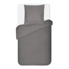 Komplet poszewek na kołdrę z satyny bawełnianej 100% i 1 poszewką na poduszkę Wyprodukowano we Włoszech - Puszysty Viadurini
