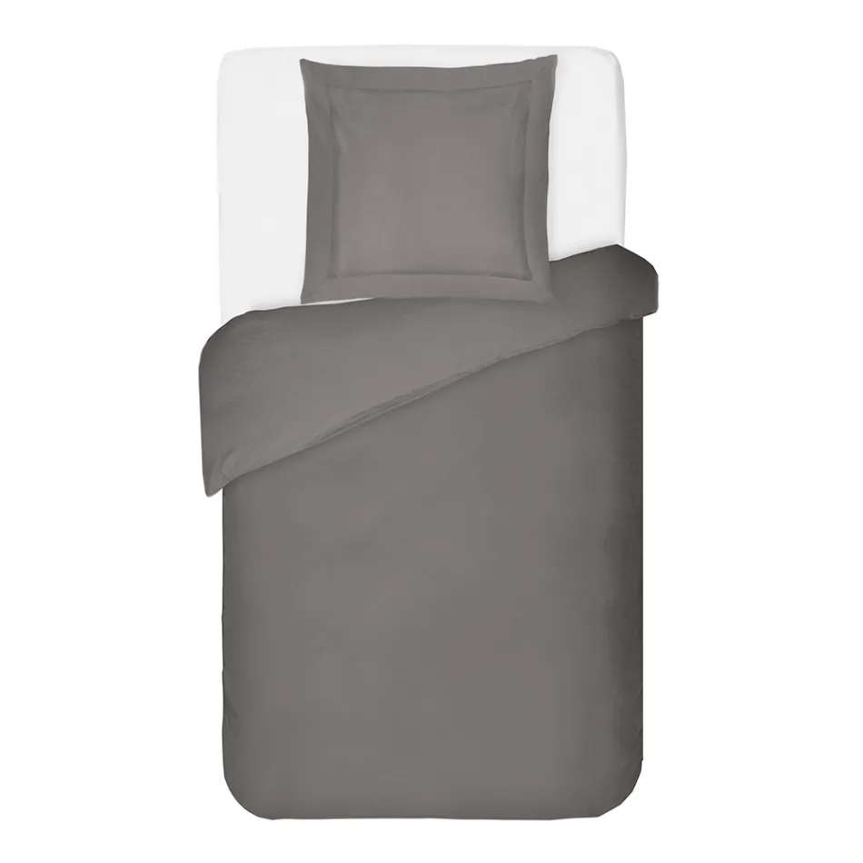 Komplet poszewek na kołdrę z satyny bawełnianej 100% i 1 poszewką na poduszkę Wyprodukowano we Włoszech - Puszysty Viadurini