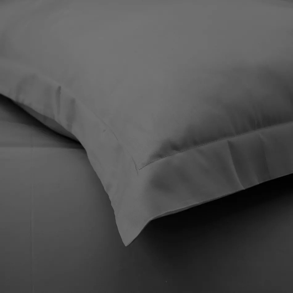 Komplet poszewek na kołdrę z satyny bawełnianej 100% i 1 poszewką na poduszkę Wyprodukowano we Włoszech - Puszysty Viadurini