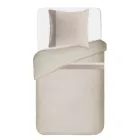 Zestaw poszewek na kołdrę w 90% bawełny i 10% lnu z 1 poszewką na poduszkę Wyprodukowano we Włoszech - Nestle Viadurini