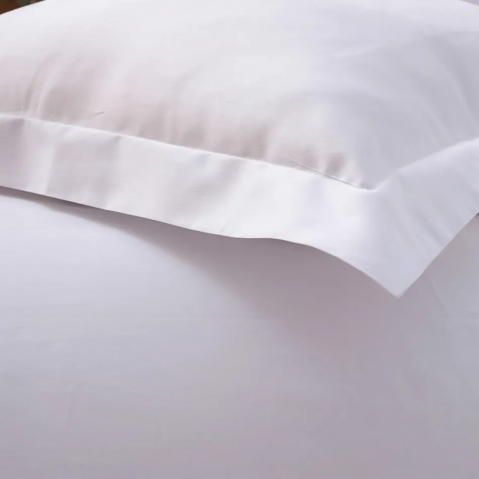 Podwójny zestaw poszewek na kołdrę z satyny bawełnianej 100% Made in Italy - Fluffy Viadurini