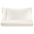 Podwójny zestaw poszewek na kołdrę z satyny bawełnianej 100% Made in Italy - Fluffy Viadurini