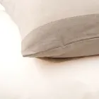 Podwójny zestaw poszewek na kołdrę w 90% bawełny i 10% lnu Wyprodukowano we Włoszech - Nestle Viadurini