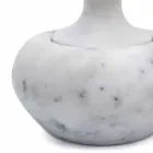 Tłuczek do orzechów z białego marmuru z Carrary Wyprodukowano we Włoszech - Cullio Viadurini