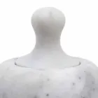 Tłuczek do orzechów z białego marmuru z Carrary Wyprodukowano we Włoszech - Cullio Viadurini