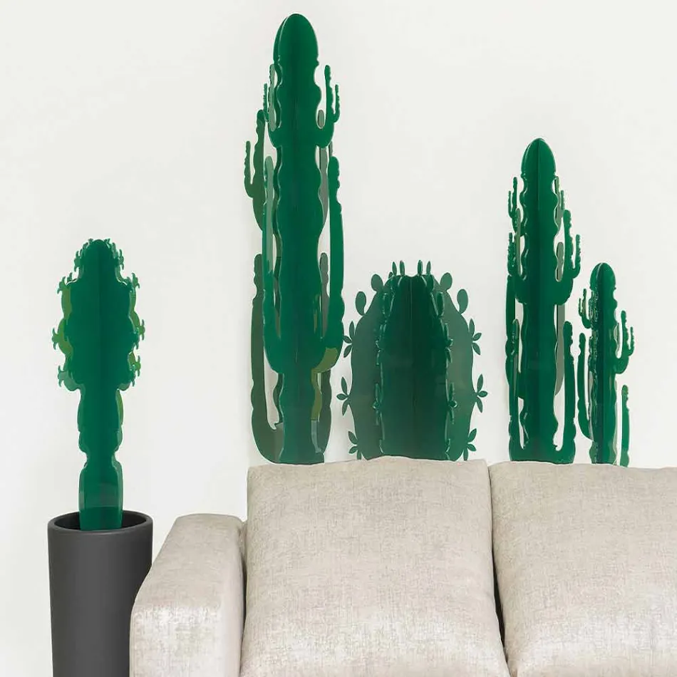 Dekoracyjna roślina z pleksi w różnych kolorach, H 102cm Braies Viadurini