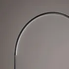 Nowoczesna lampa podłogowa ze ściemnianym światłem LED z malowanego metalu - Picea Viadurini