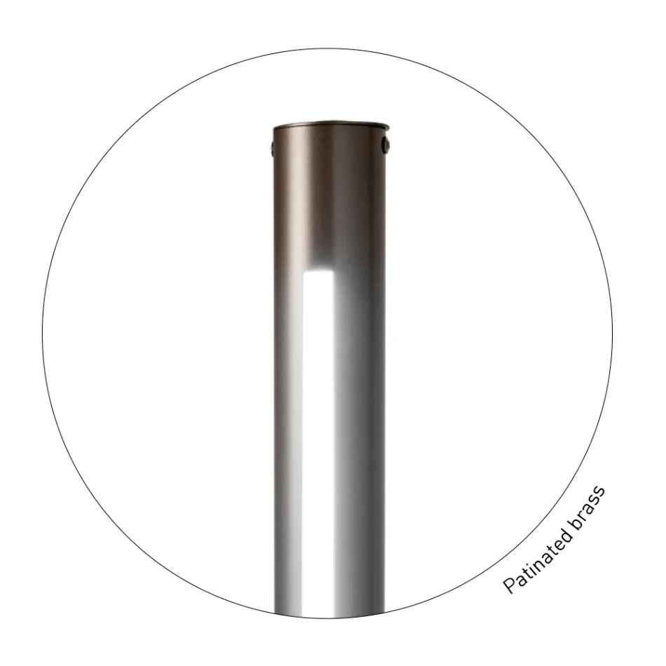 Nowoczesna metalowa lampa podłogowa z podwójnym oświetleniem Made in Italy - rzymska Viadurini