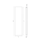 Płyta promiennikowa ze stali węglowej z układem hydraulicznym Made in Italy - Bigne Viadurini