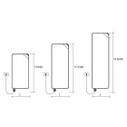 Nowoczesna elektryczna płyta promiennikowa do 1000 W - książka Viadurini