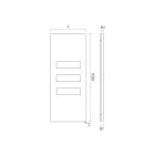 Elektryczna płyta grzejna ze stali węglowej Made in Italy - kandyzowane Viadurini