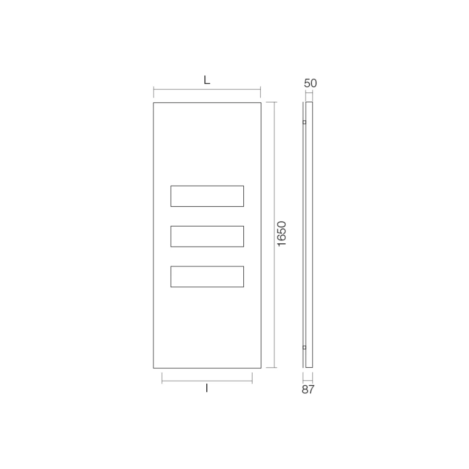 Płyta grzewcza ze stali węglowej mieszanej Made in Italy - kandyzowana Viadurini