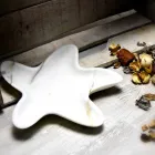 Nowoczesny spodek marmurowy w kształcie rozgwiazdy Made in Italy - Ticcio Viadurini