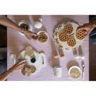 Nowoczesna okrągła płyta z marmuru Różne kolory Made in Italy - Pin Viadurini