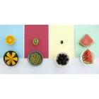 Nowoczesna okrągła płyta z marmuru Różne kolory Made in Italy - Pin Viadurini