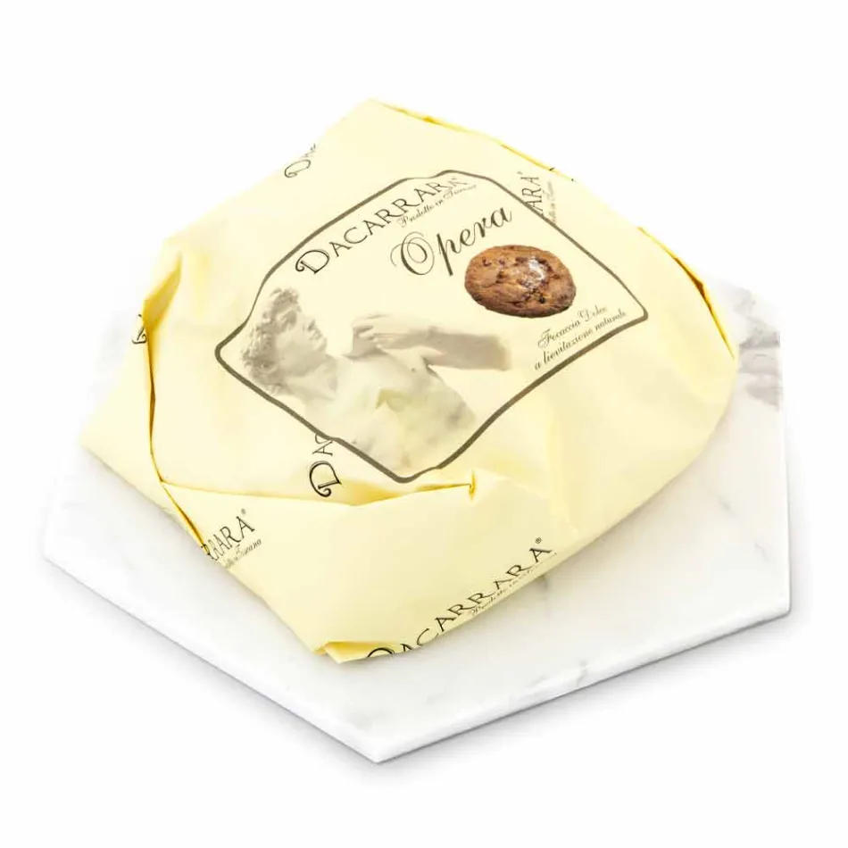 Sześciokątna płyta dekoracyjna z białego marmuru z Carrary Made in Italy - Sintia Viadurini