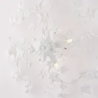 6-punktowa lampa sufitowa z metalu i kryształu do wnętrz o wyrafinowanym stylu – Orchidea Viadurini