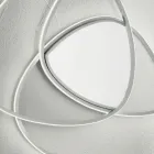 Lampa Sufitowa LED Kinkiet w Złotym lub Srebrnym Wykończeniu Metalu - Rosella Viadurini