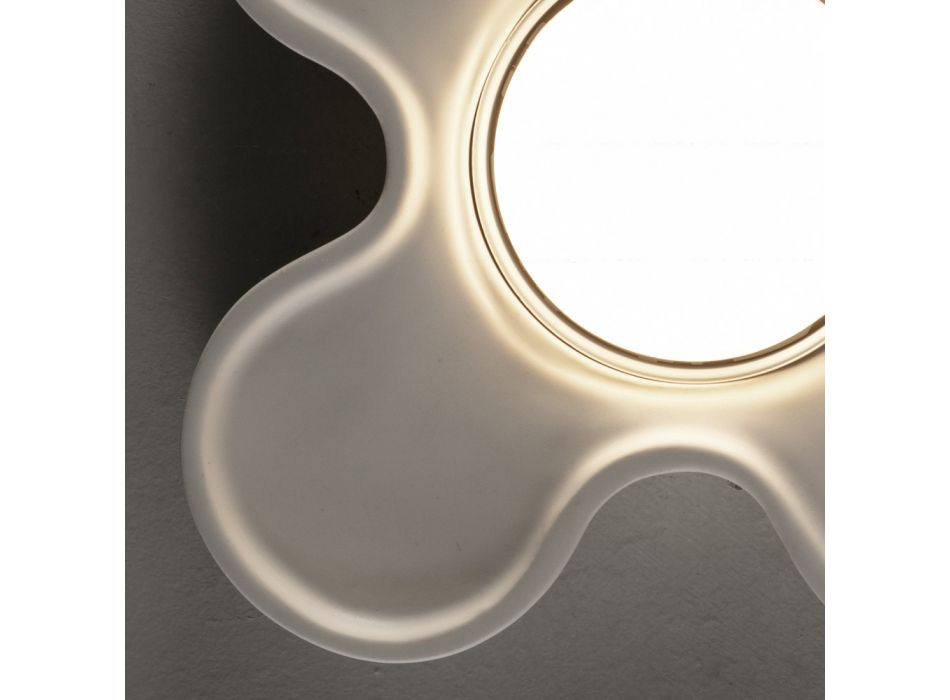 Lampa sufitowa Artisan z ceramiki i aluminium Made in Italy - Toscot Clover Viadurini