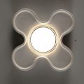 Lampa sufitowa Artisan z ceramiki i aluminium Made in Italy - Toscot Clover