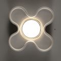 Lampa sufitowa Artisan z ceramiki i aluminium Made in Italy - Toscot Clover