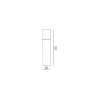 Lampa sufitowa Artisan z ceramiki i mosiądzu Made in Italy - Toscot Match Viadurini