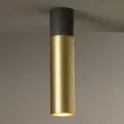 Lampa sufitowa Artisan z ceramiki i mosiądzu Made in Italy - Toscot Match Viadurini