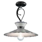 Lampa sufitowa Artisan ręcznie malowana ceramiczna z efektem haftu - Ravenna Viadurini