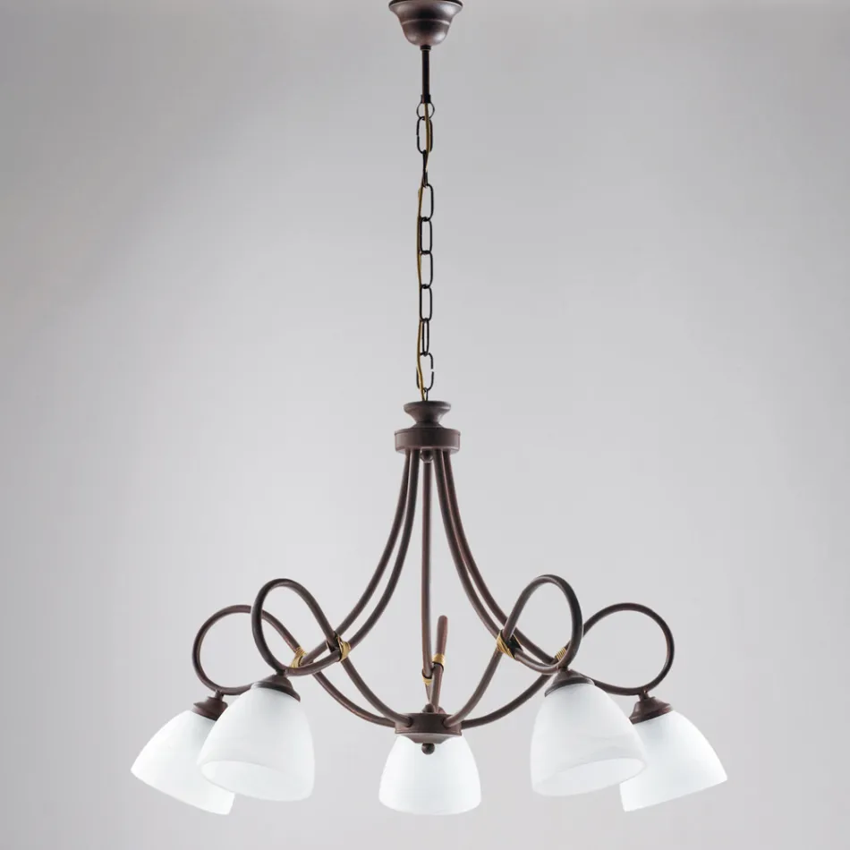 Biała lampa sufitowa LED do eleganckiego oświetlenia wnętrz – Cosmo Viadurini