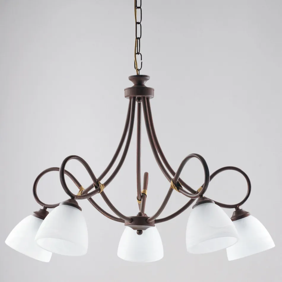 Biała lampa sufitowa LED do eleganckiego oświetlenia wnętrz – Cosmo Viadurini