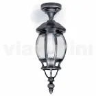 Zewnętrzna lampa sufitowa z odlewanego ciśnieniowo aluminium produkowanego we Włoszech, Anika Viadurini