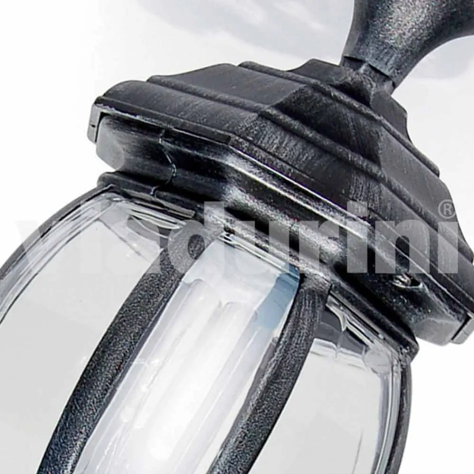 Zewnętrzna lampa sufitowa z odlewanego ciśnieniowo aluminium produkowanego we Włoszech, Anika Viadurini