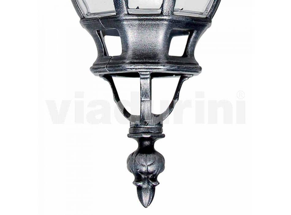 Zewnętrzna lampa sufitowa z odlewanego ciśnieniowo aluminium produkowanego we Włoszech, Anika Viadurini