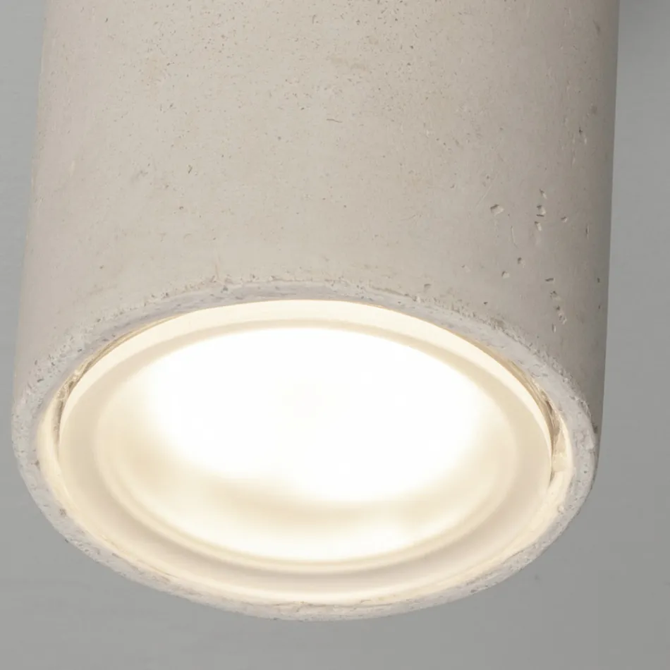 Zewnętrzna lampa sufitowa z kolorowej gliny ręcznie robiona we Włoszech - Toscot Hans Viadurini