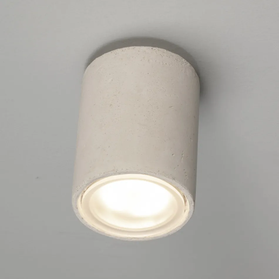 Zewnętrzna lampa sufitowa z kolorowej gliny ręcznie robiona we Włoszech - Toscot Hans Viadurini