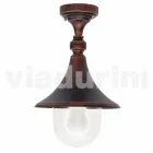 Ogrodowa lampa sufitowa z odlewanego ciśnieniowo aluminium produkowanego we Włoszech, Anusca Viadurini