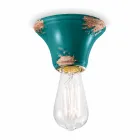 sufitowa lampa reflektor miejski styl vintage, Diane Ferroluce Viadurini