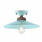Lampa sufitowa ceramiczne sufitu Projektowanie i mosiądzu Cecilia Viadurini