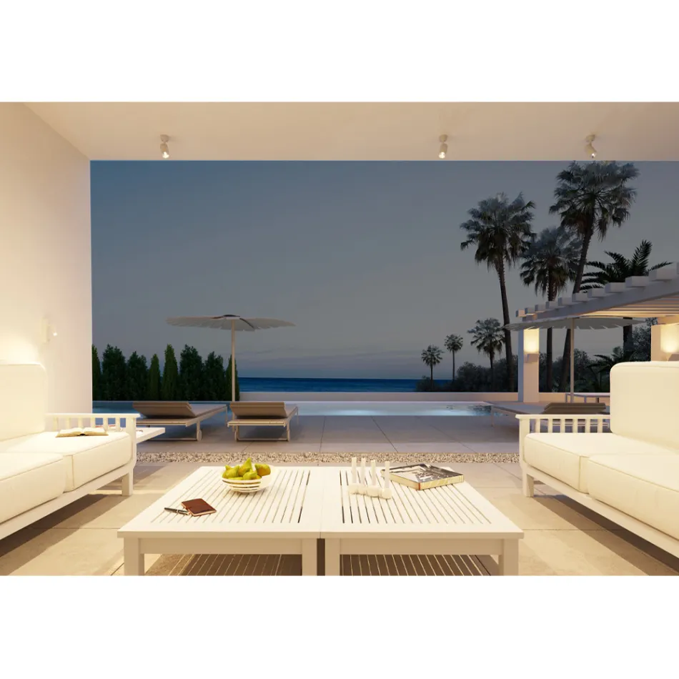 Regulowana lampa sufitowa Spotlight z białego lub czarnego aluminium, 4 sztuki - Lazzaro Viadurini