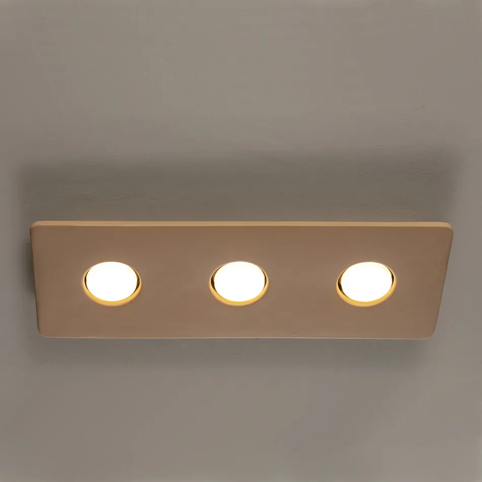 Lampa sufitowa z toskańskiej majoliki ręcznie robiona we Włoszech - Toscot Vivaldi Viadurini