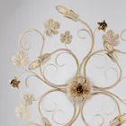 Włoska chromowana lampa sufitowa LED do nowoczesnych wnętrz – Fiore Viadurini