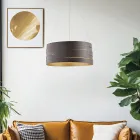 Metalowo-szklana lampa sufitowa zapewniająca rozproszone, harmonijne światło – Melograno Viadurini